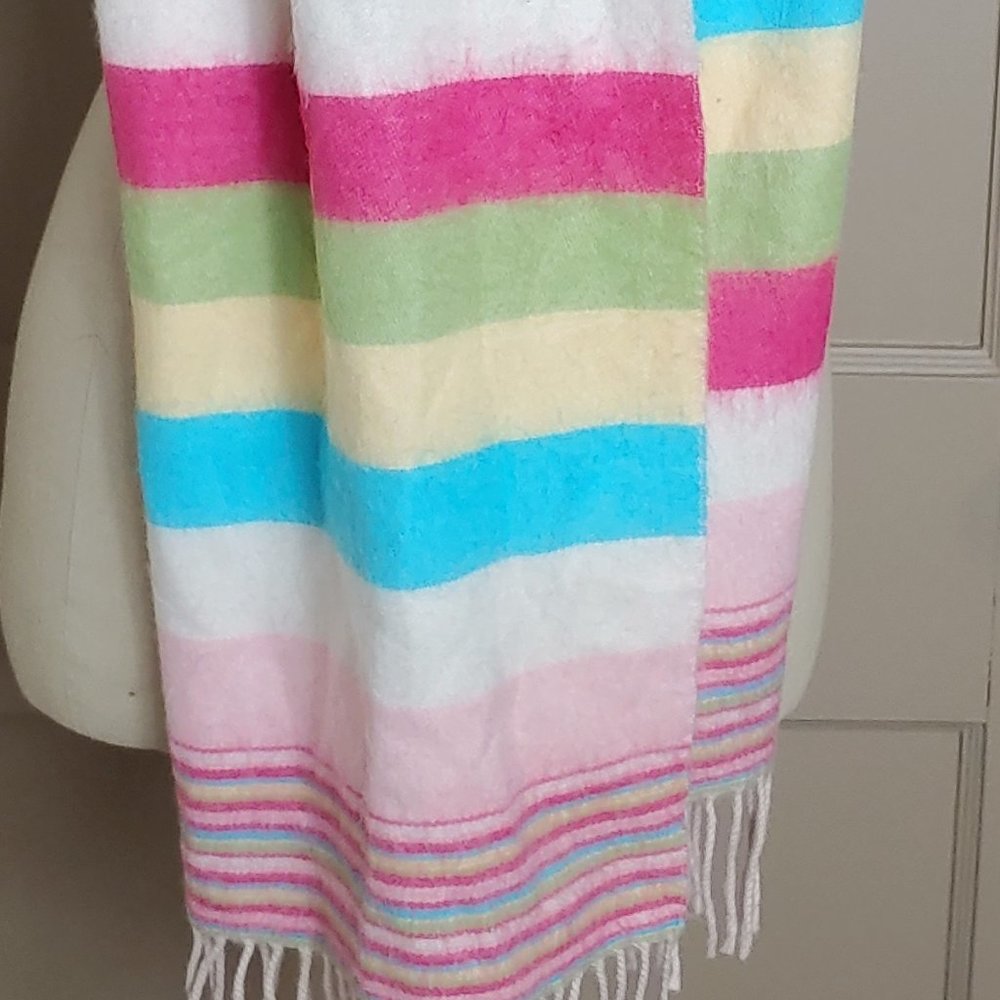 Striped Multicolor Scarf - Picture 6 of 6